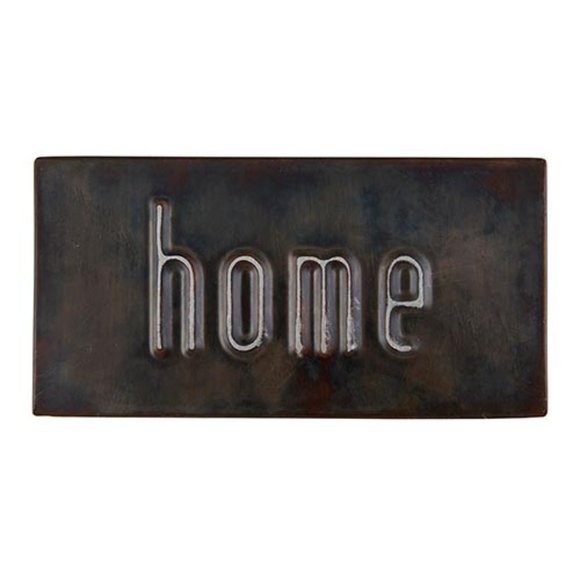 Tabletop or Wall Decor - Metal Plaque - Home - Picture 5 of 5